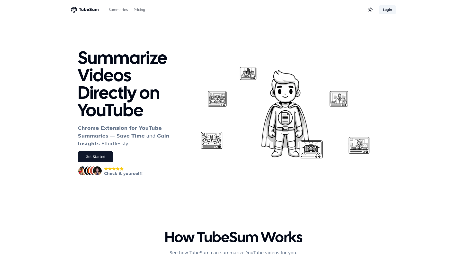 Summarize Videos Directly on YouTube