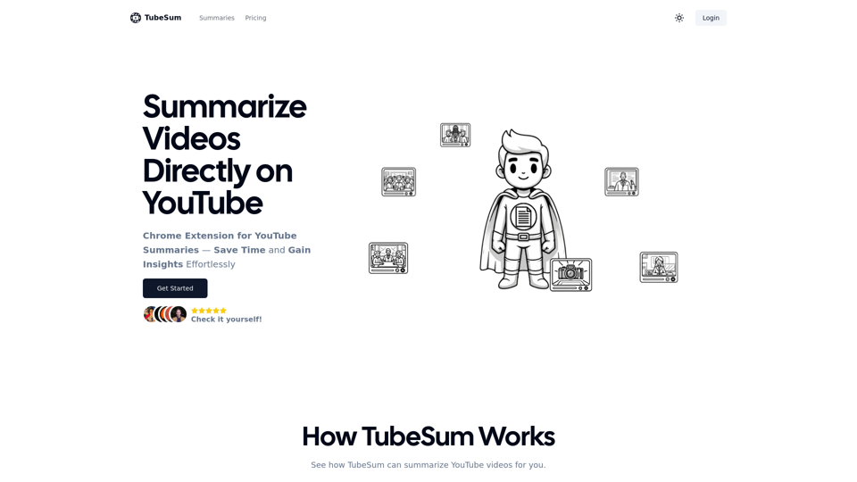 Summarize Videos Directly on YouTube | TubeSum