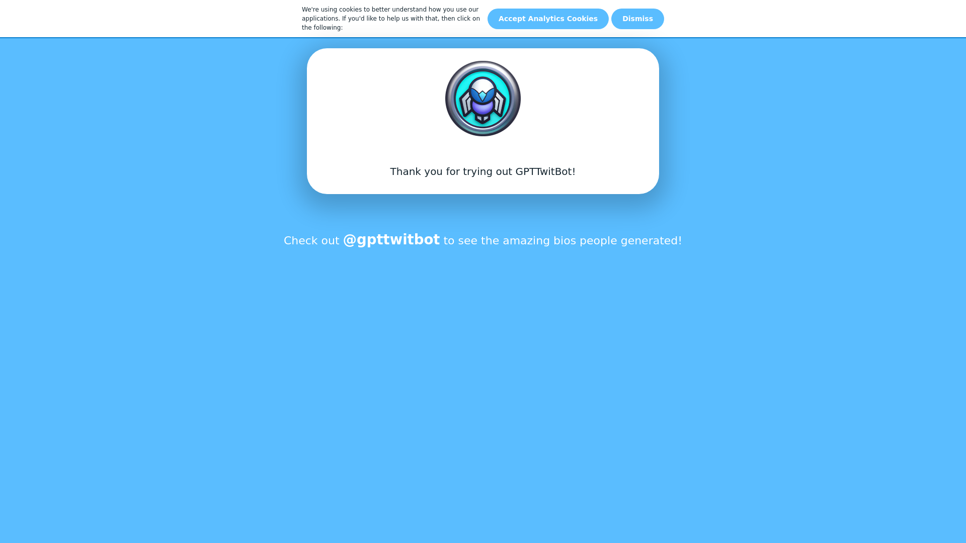 GPT Twitter Bot