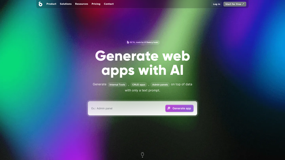 AI App Generator screenshot
