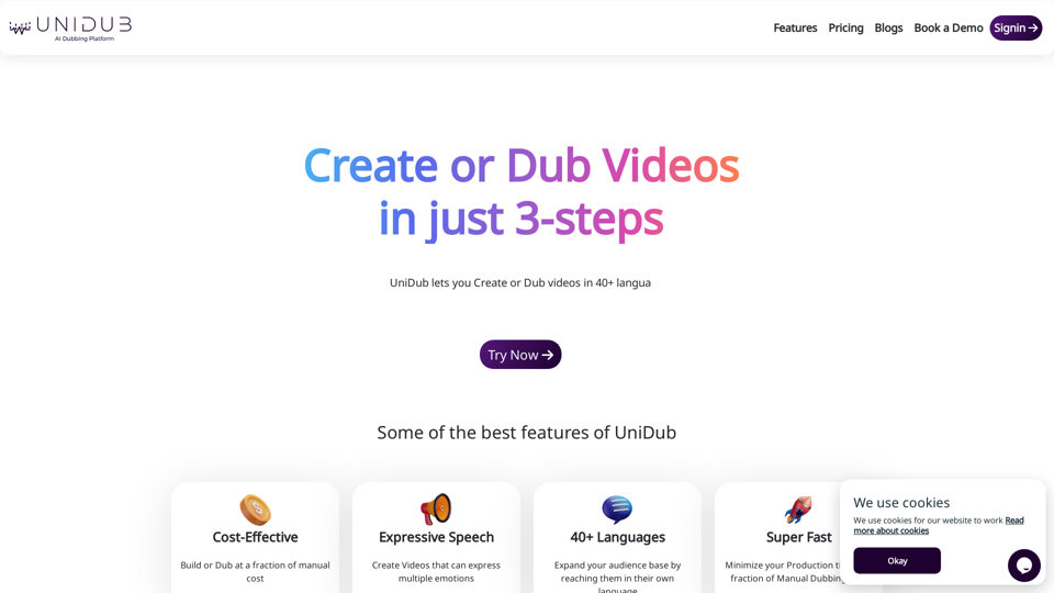 UniDub screenshot