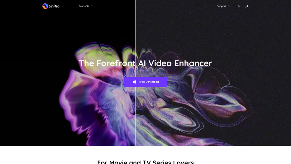 UniFab - The Forefront AI Video Enhancer