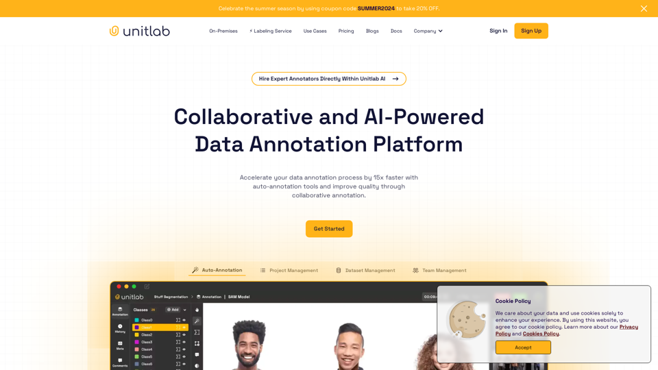 Unitlab | Streamlined Data Annotation Platform for Computer Vision