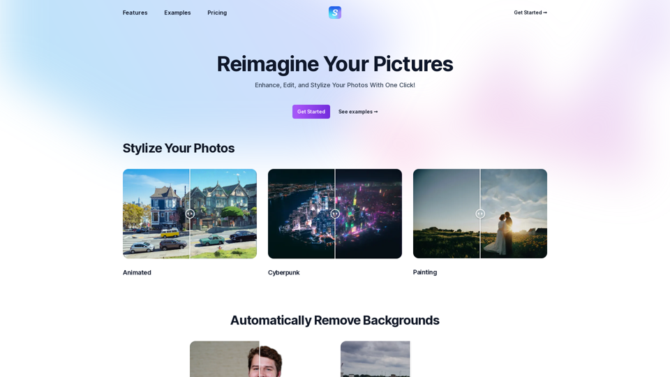 Stylize screenshot