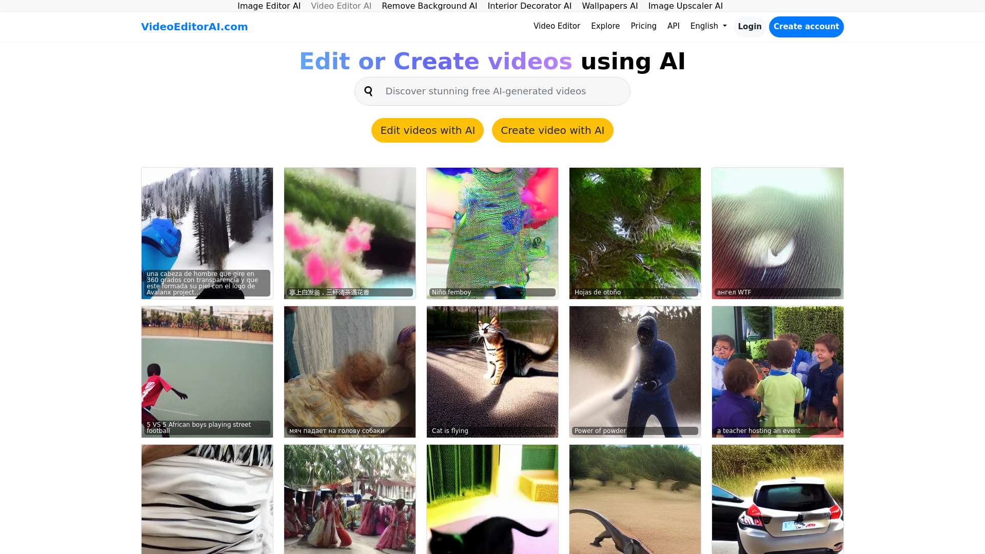 Video Editor AI: Edit or make videos using AI