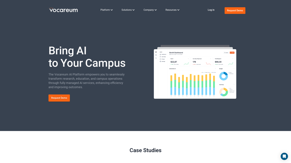 Vocareum · Cloud Learning Labs · CS, ML/AI, Cloud Computing, & More screenshot