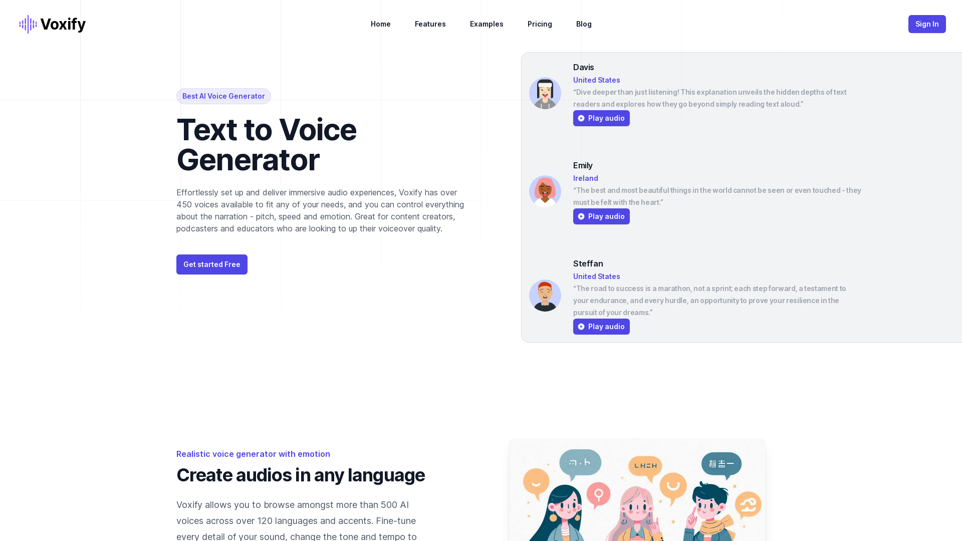 Best AI Voice Generator