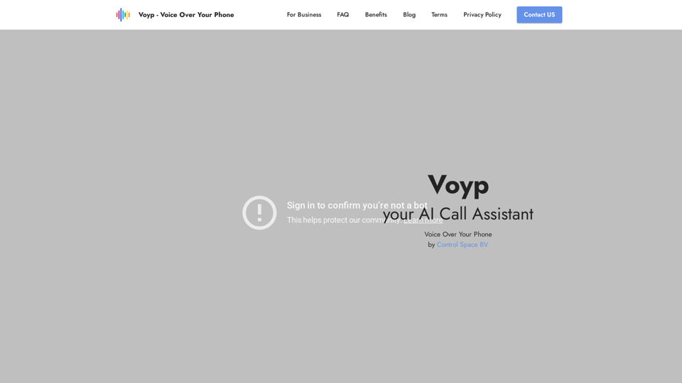 Voyp screenshot