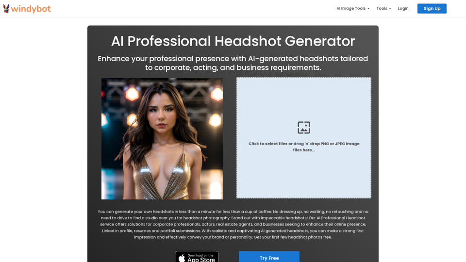 AI Professional Headshot Generator