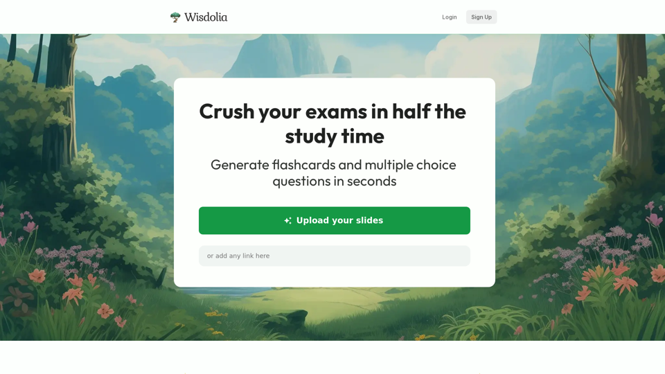 Wisdolia screenshot