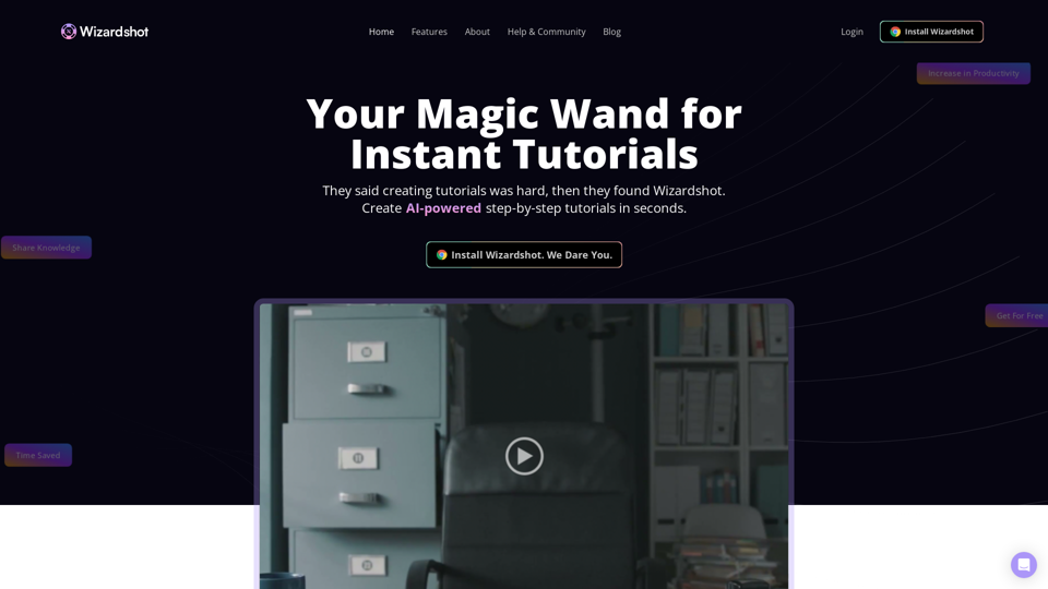 Wizardshot screenshot