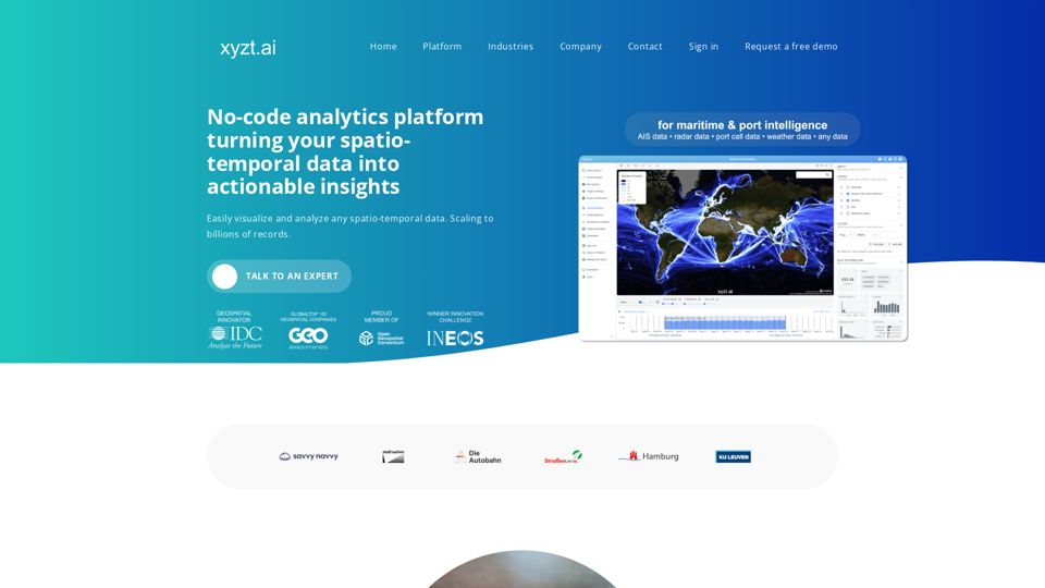 xyzt.ai | No-code analytics platform turning your spatio-temporal…