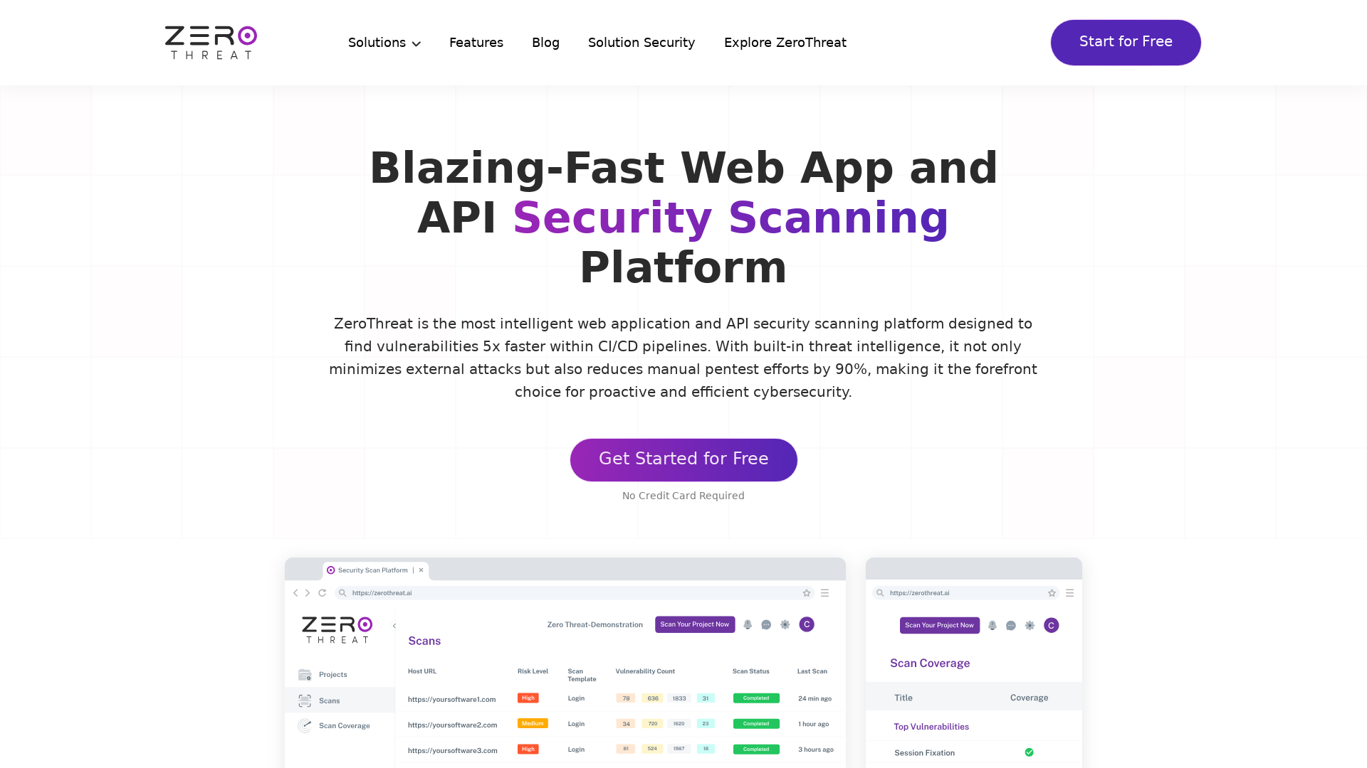 Web App & API Security Scanner screenshot