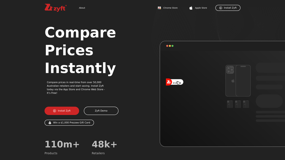 Zyft | Compare Prices in Australia