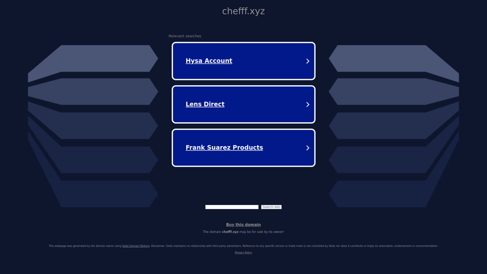 chefff.xyz - This website is for sale! - chefff Resources and Information.