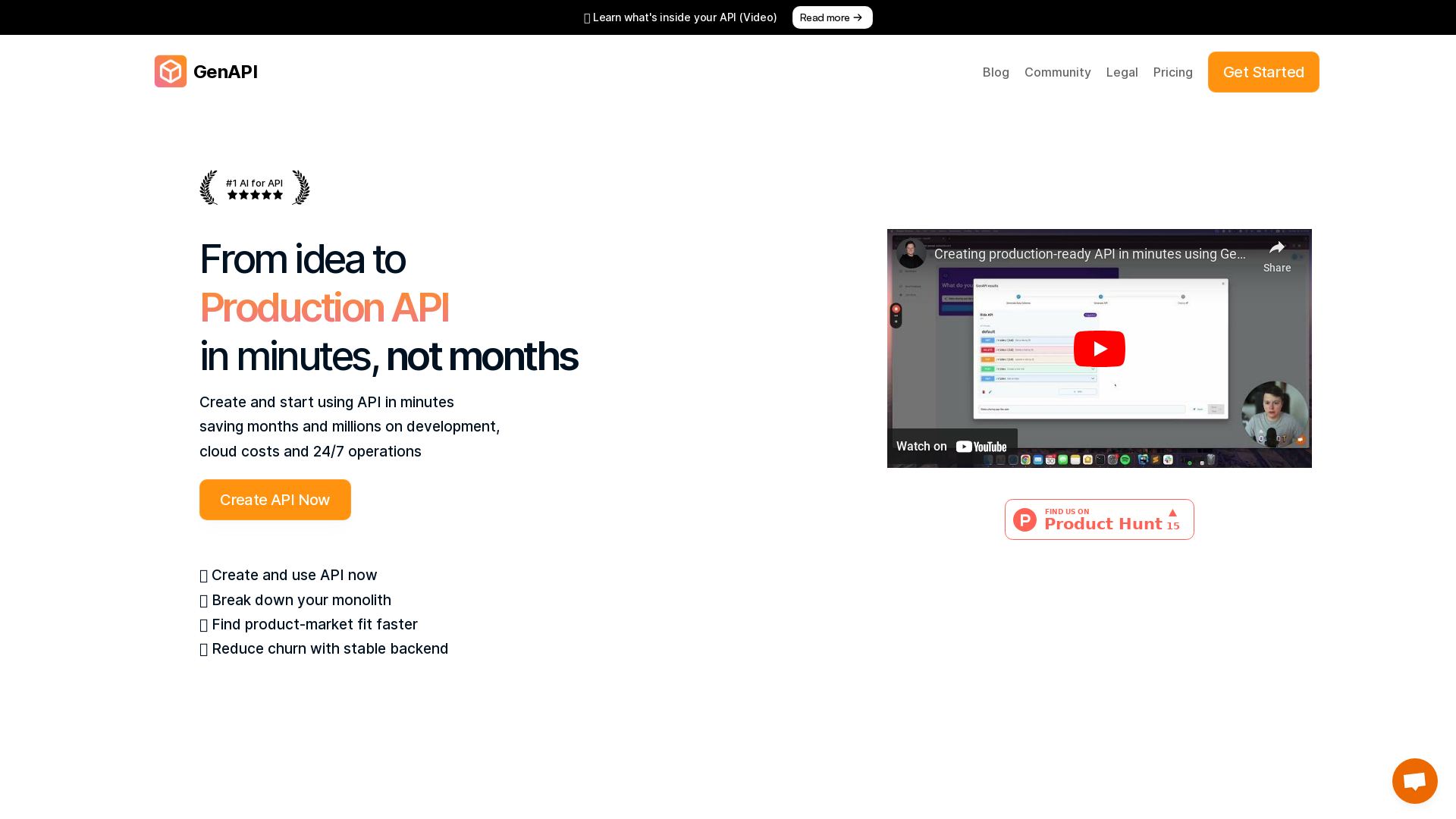 GenAPI.co screenshot