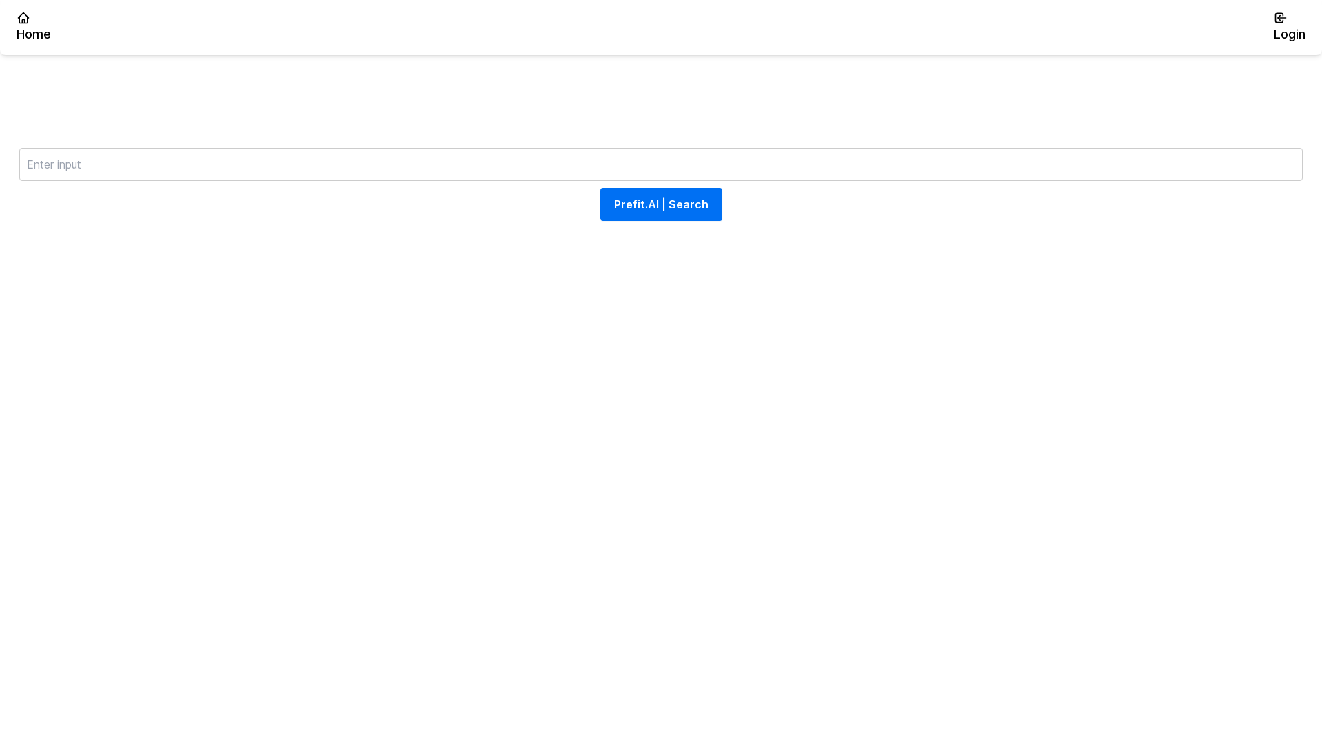 Prefit.AI screenshot