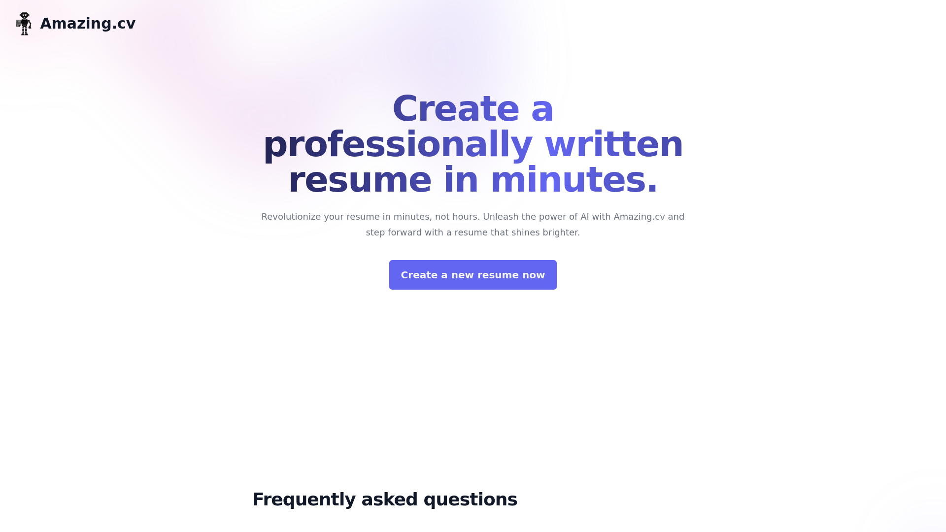 Amazing.cv
