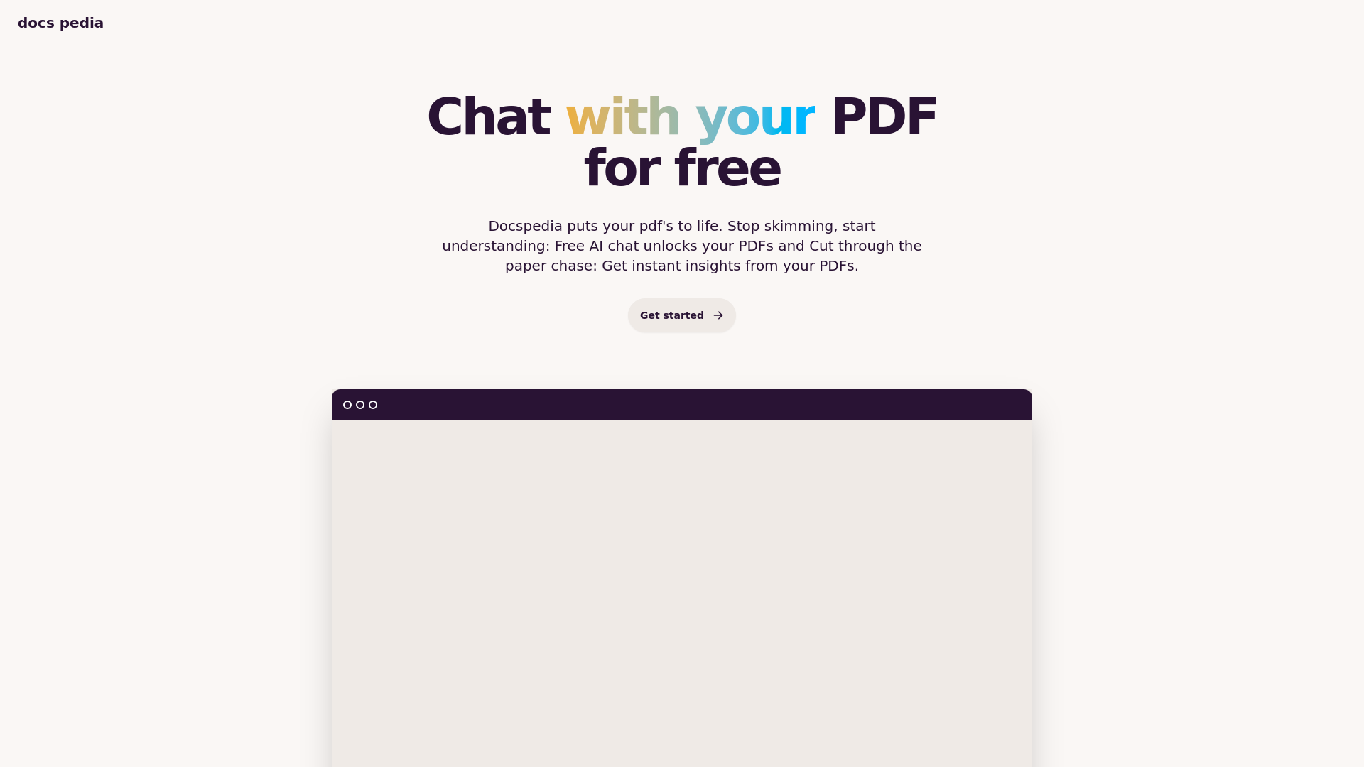 Chat With Your Pdf