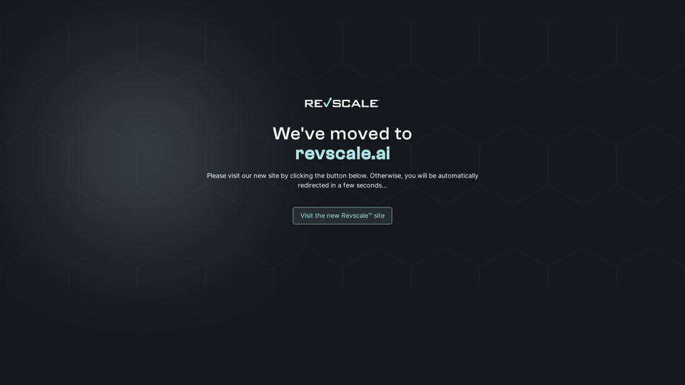 🎉 We've moved to revscale.ai