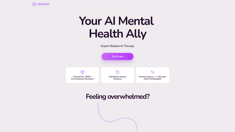 Expert-Backed AI Therapy | Your AI Mental Health Ally