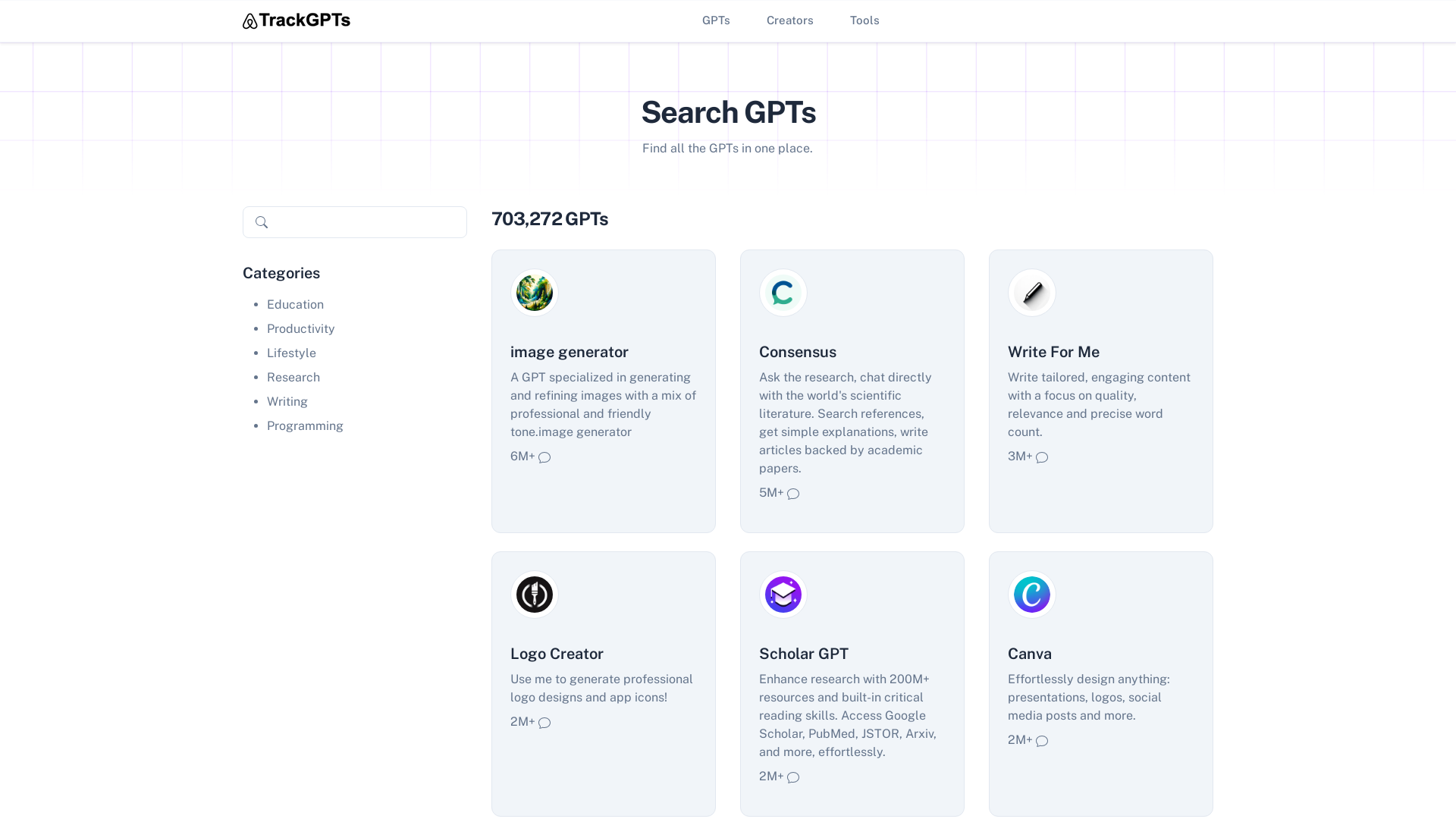 Search GPTs
