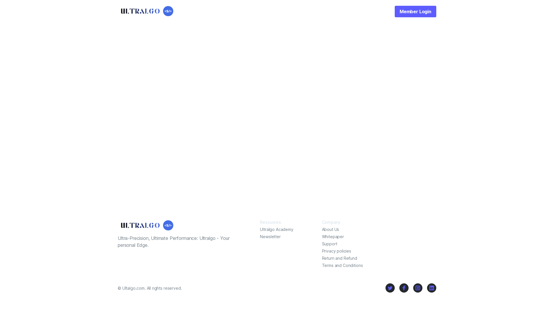 Ultralgo screenshot