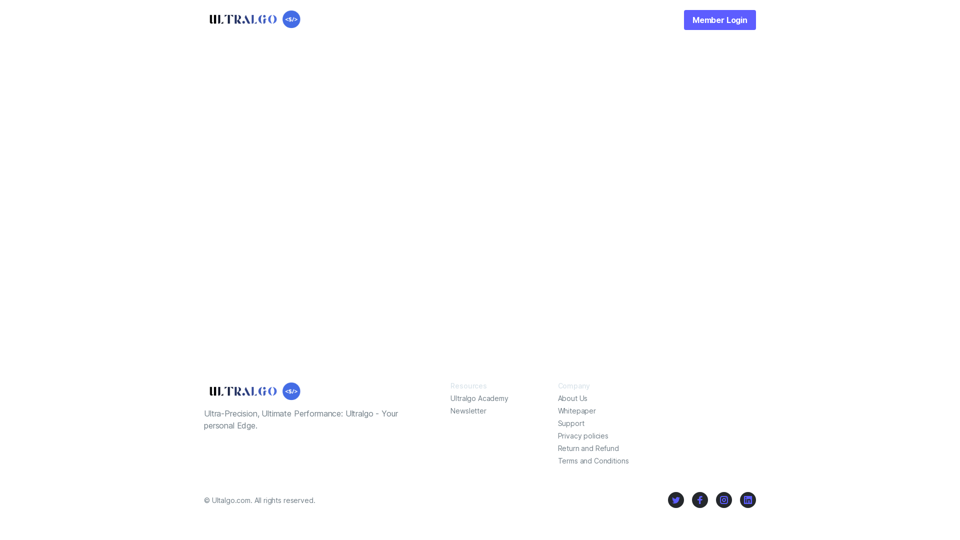 Ultralgo screenshot