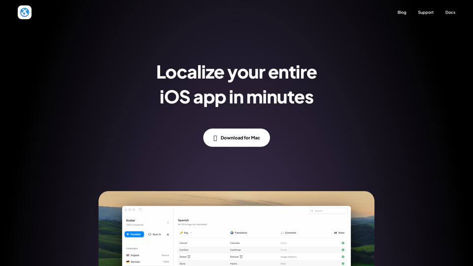 Globify - AI App Localization