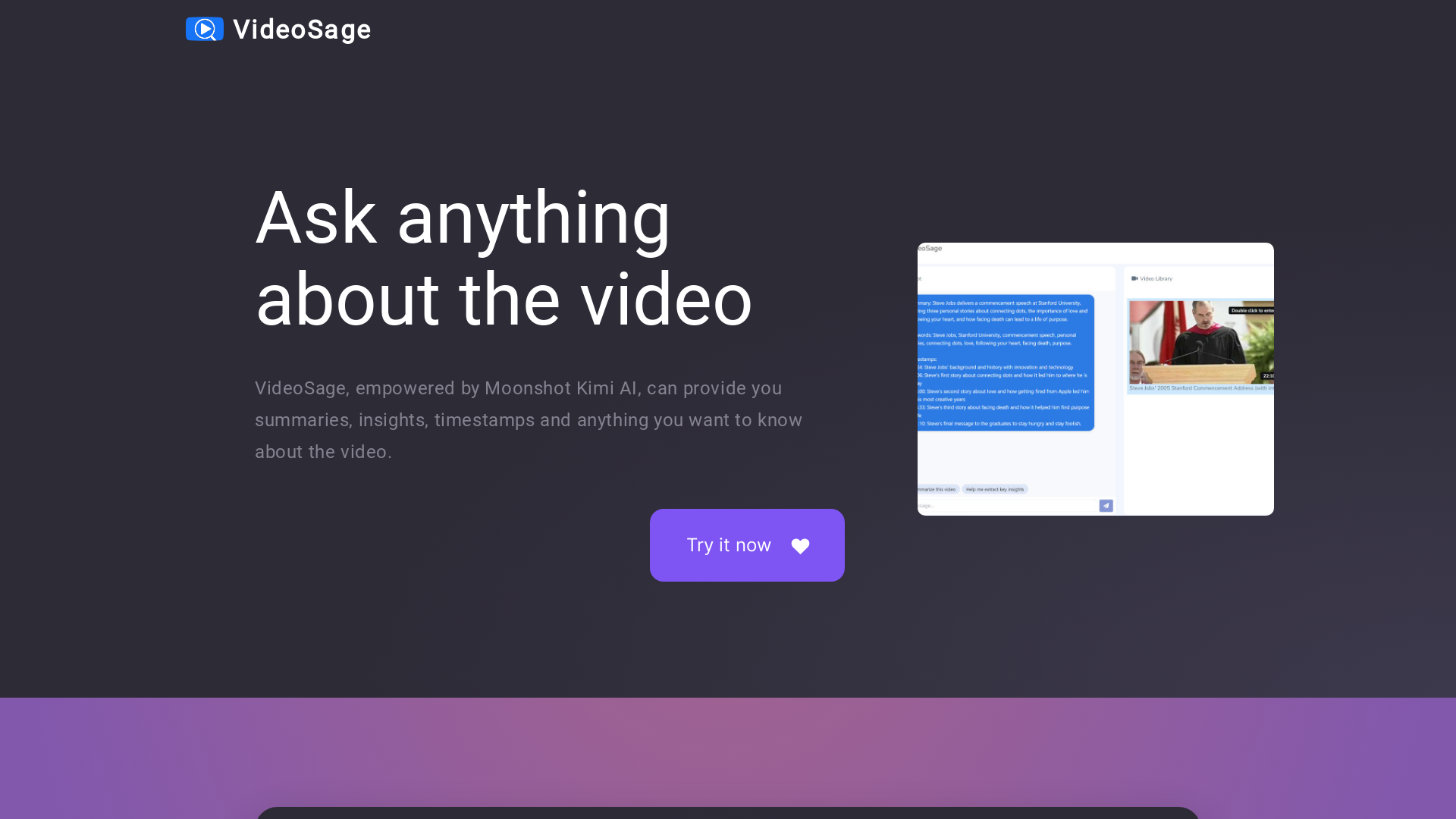 VideoSage