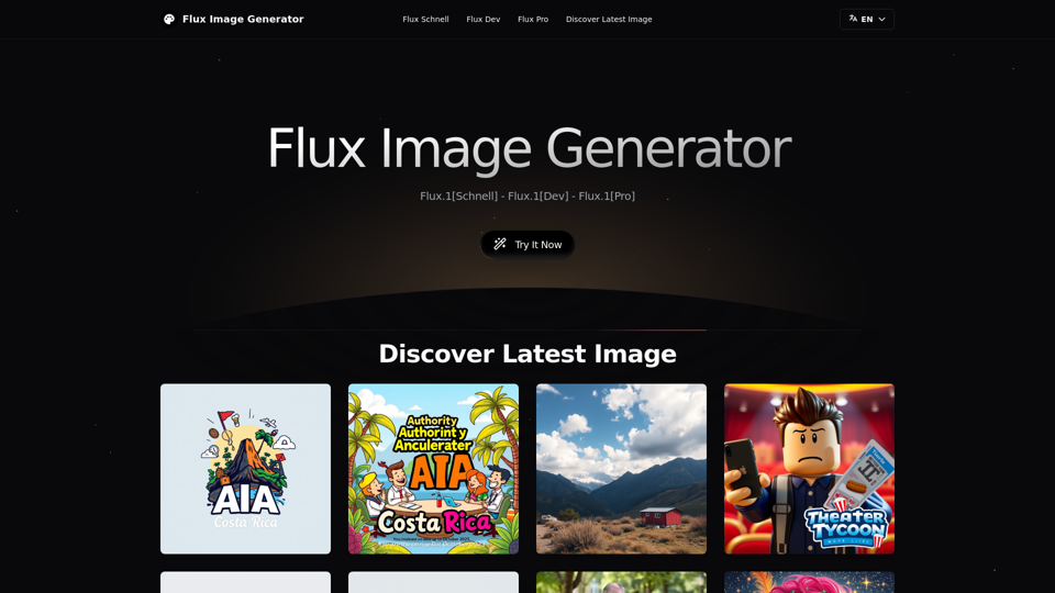 Free Online Flux Image Generator - Black Forest Labs Flux.1