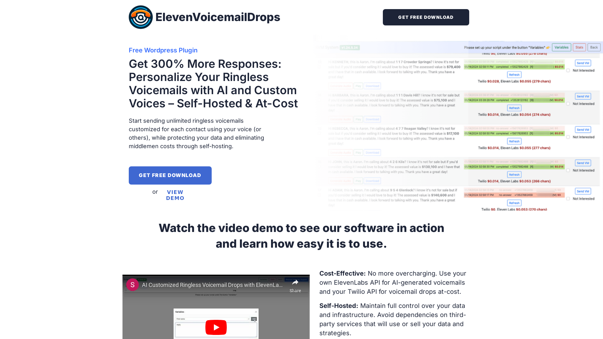 Ringless Voicemail Drops