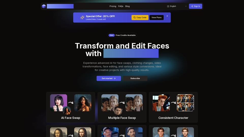 AI Face Studio screenshot