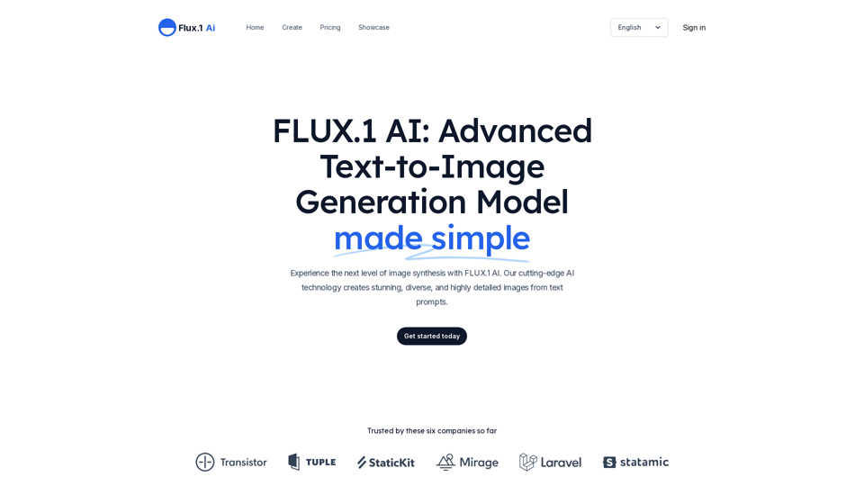 FLUX.1 AI: Advanced Text-to-Image Generation Model