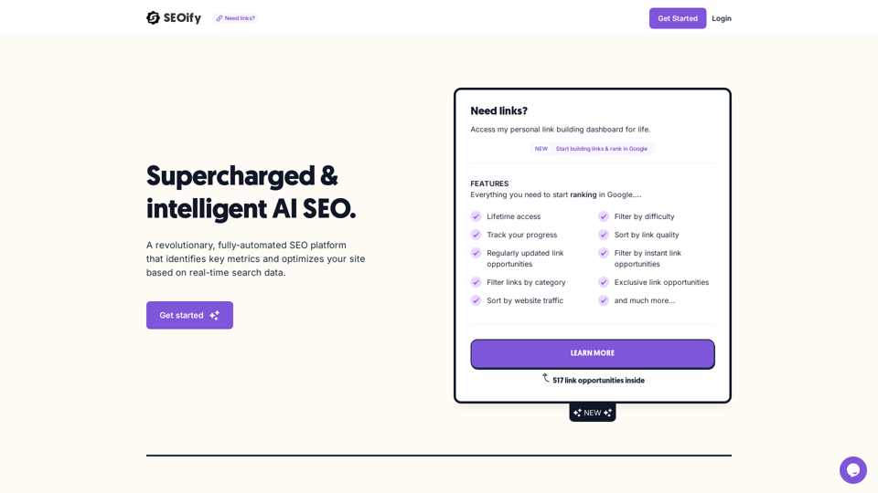 Powerful AI SEO Tool for Automated Optimization