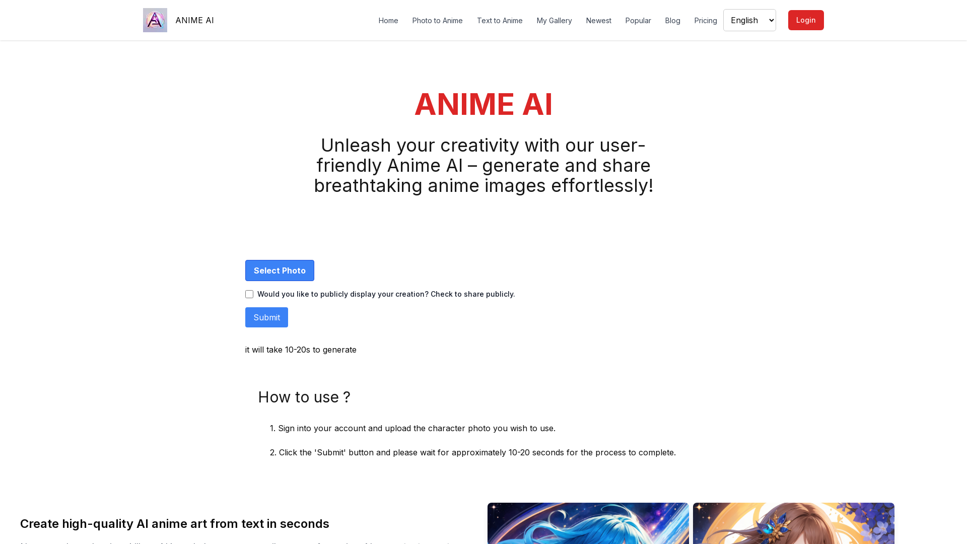 Create Your Own Anime Images Easily