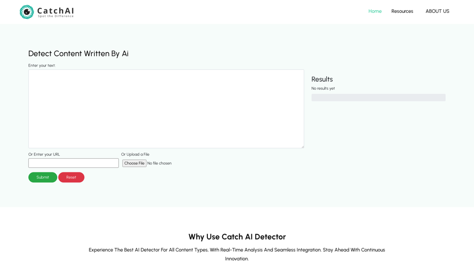 Ai Content Detection Free tool with ultimate features screenshot