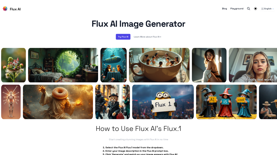 Flux AI: Image Generator With Flux.1