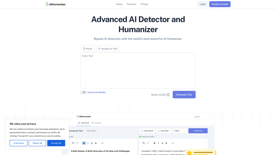 AI Humanizer - Bypass AI detection with the #1 AI Humanizer