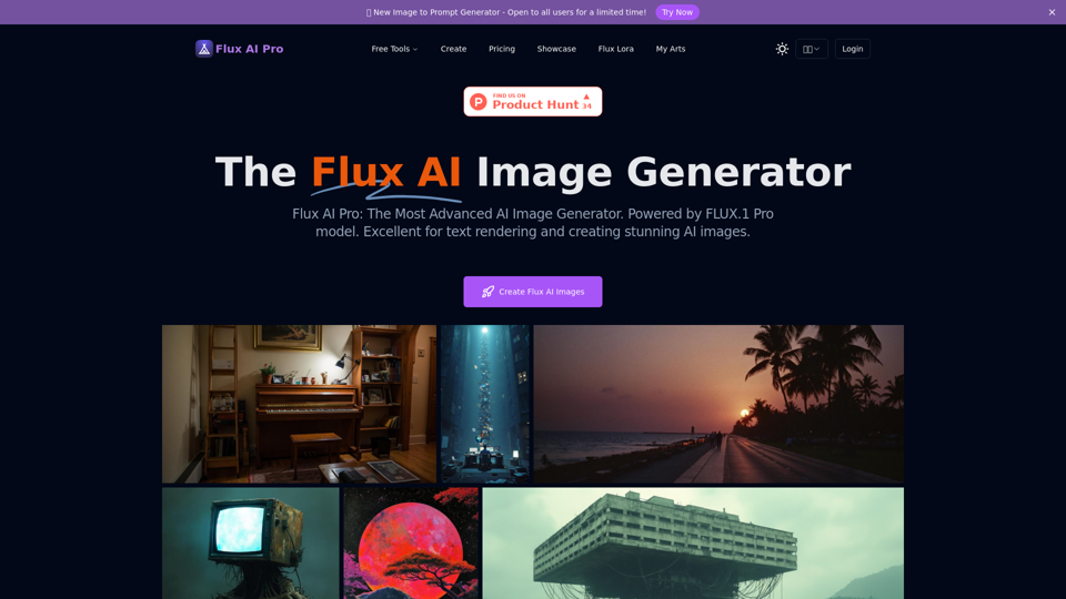 Flux AI Pro - Advanced Flux AI Image Generator