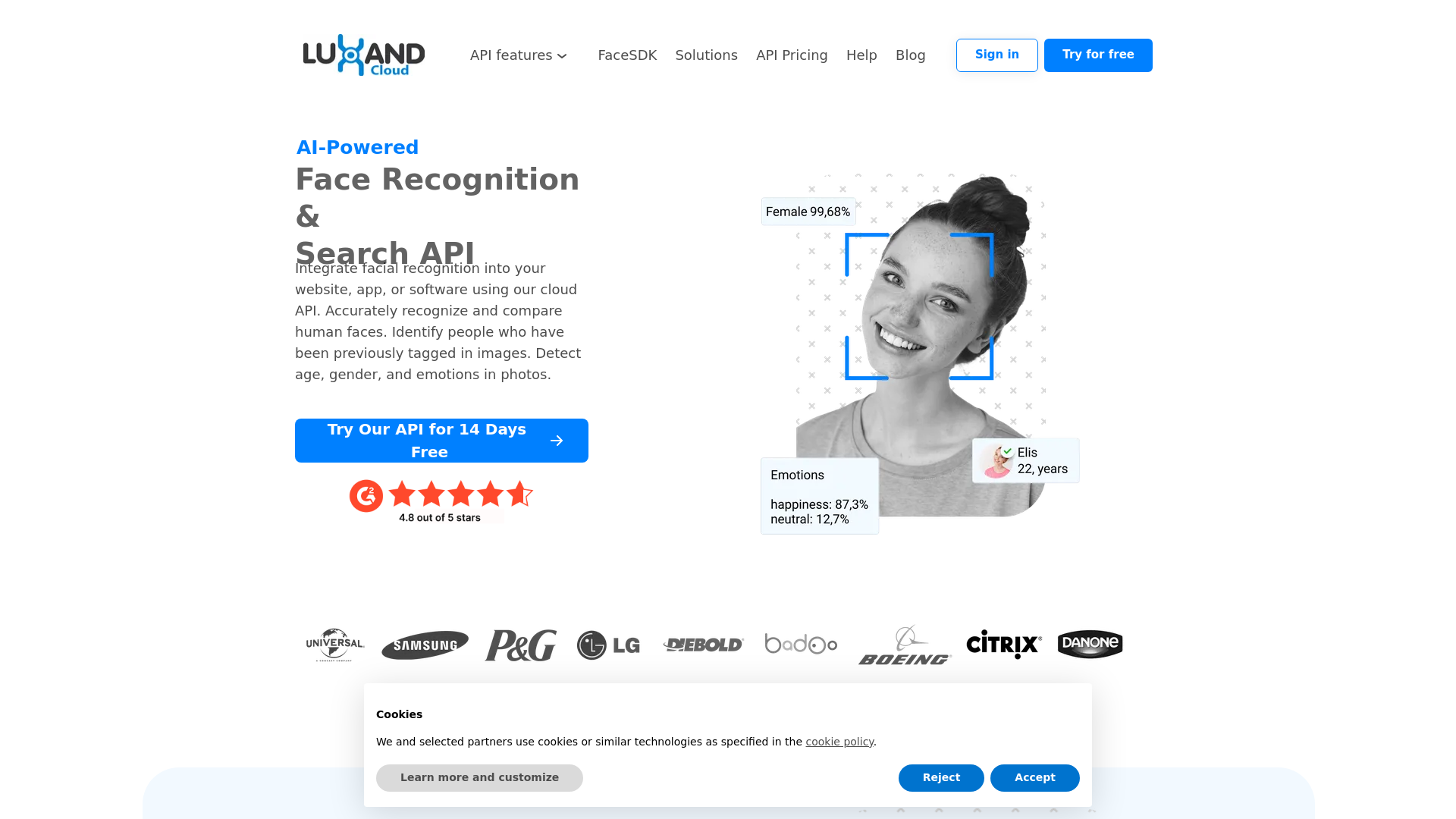 Facial search