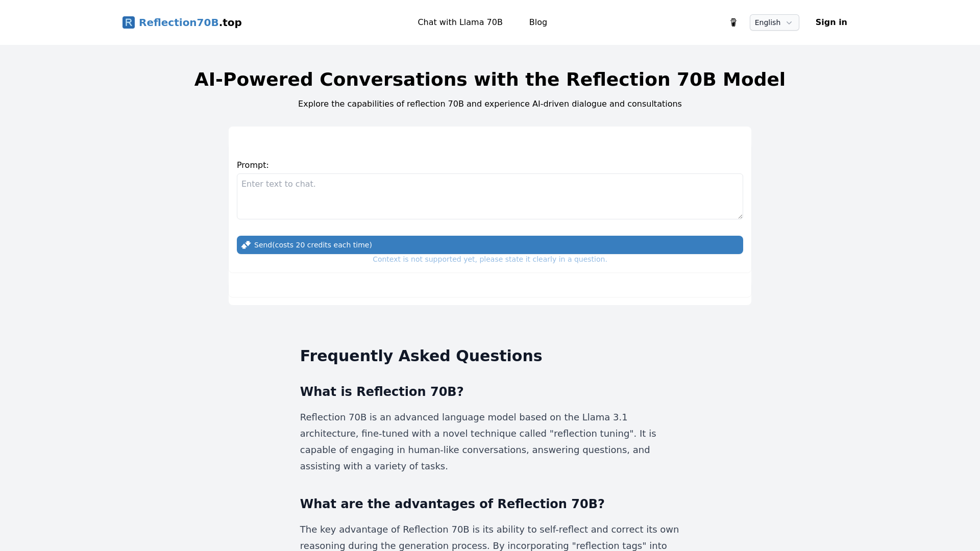 Reflection70B