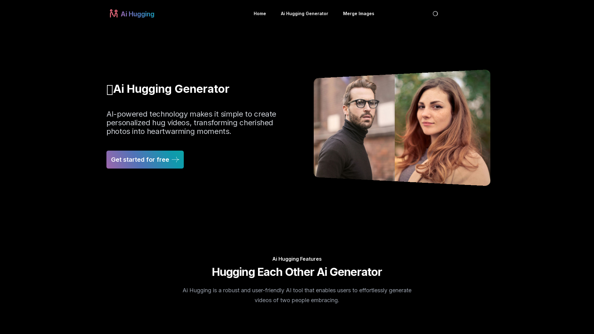 Ai Hugging Generator screenshot