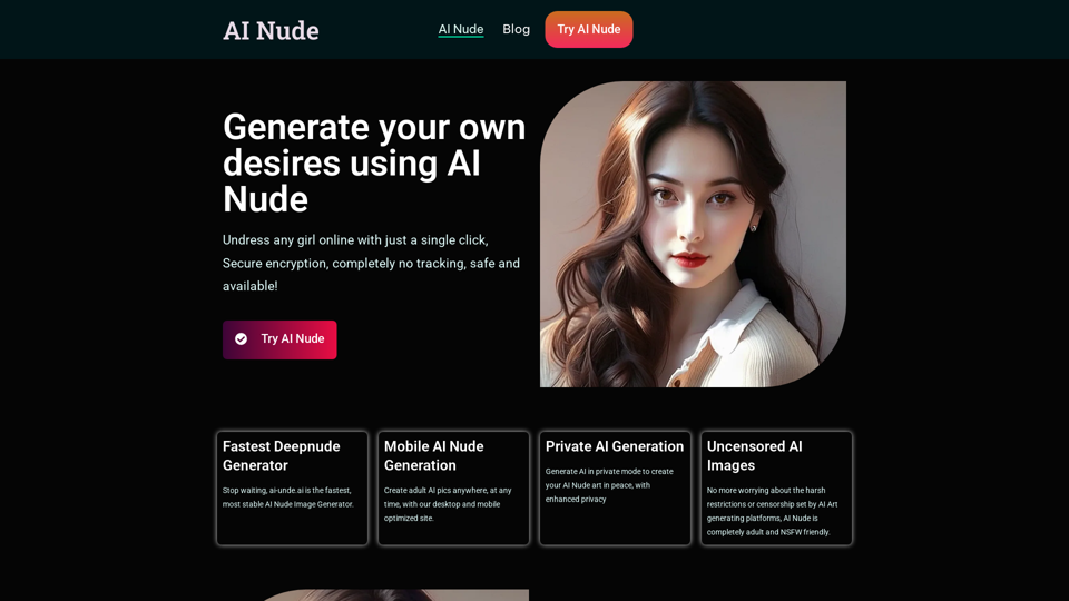 Make Photos Nude Free Online - AI Nude Generator