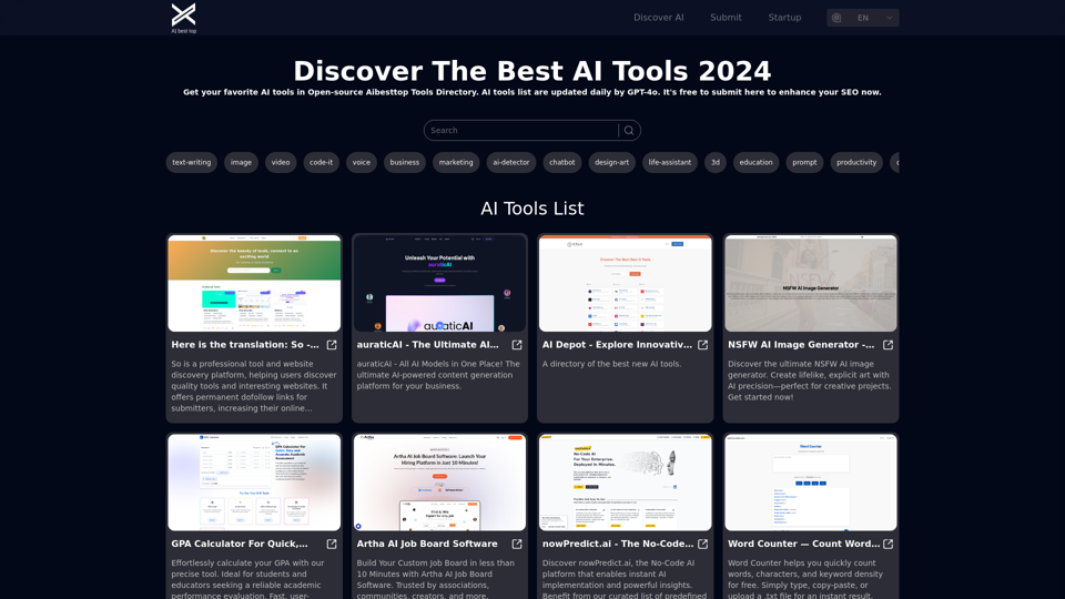 Get your best AI Tools screenshot