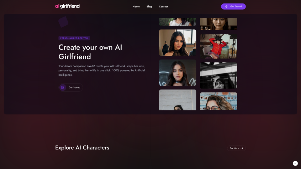 AI Girlfriend - Chat, Customize, and Build Real Connections