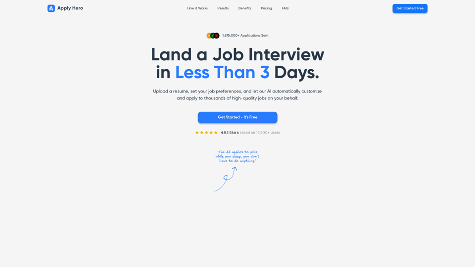 Automatically Apply to Jobs | Apply Hero AI