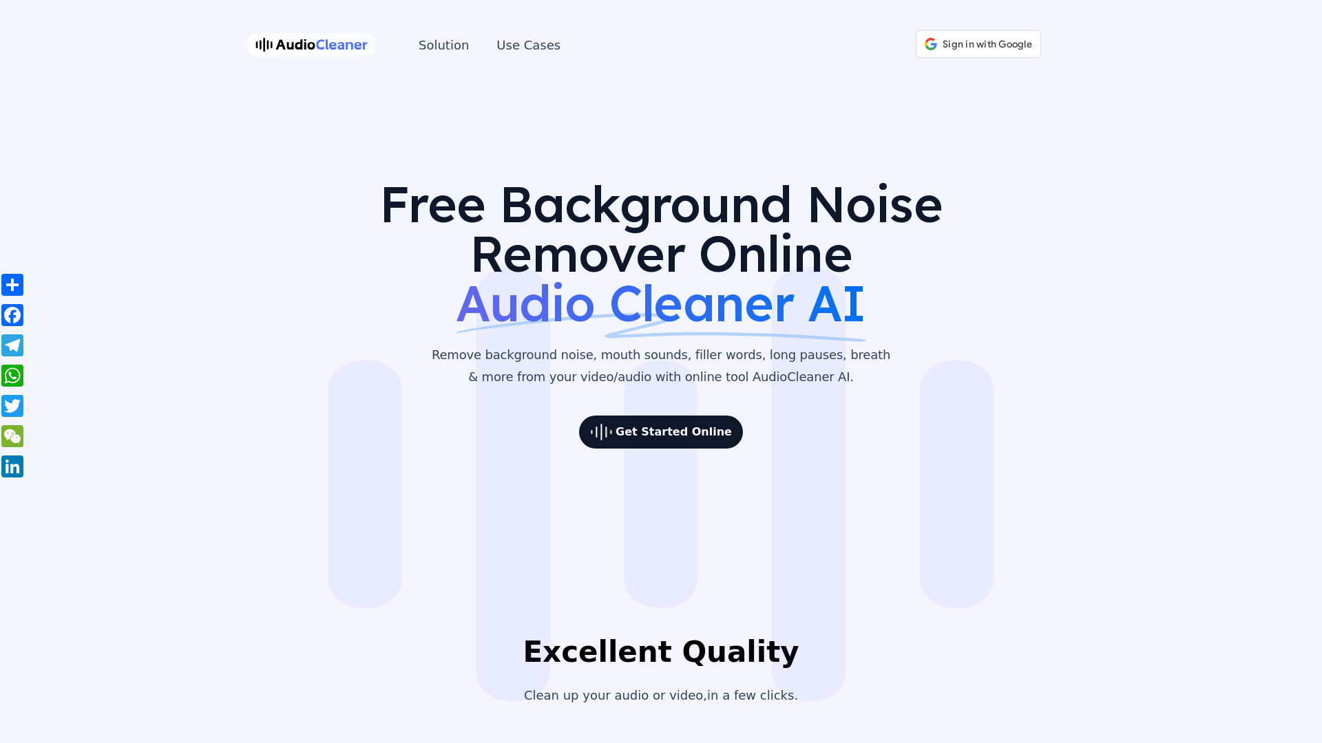 Free Background Noise Remover Online