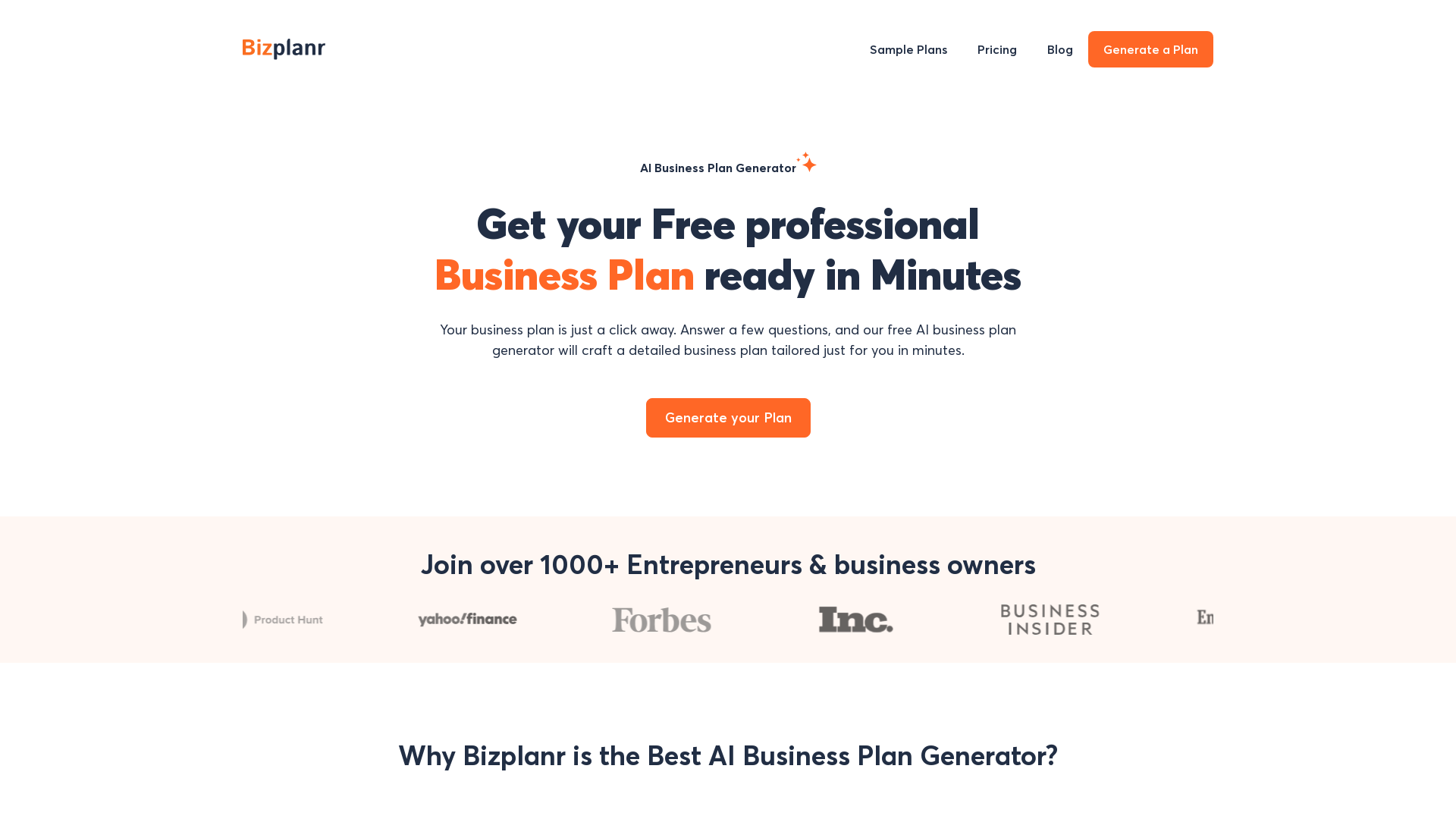AI Business Plan Generator: Create Your Plan in Minutes