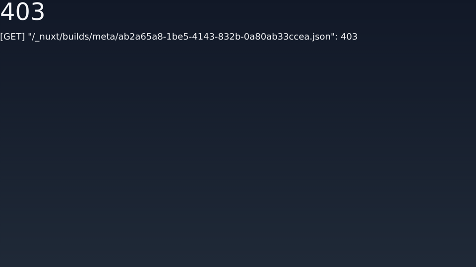 403 - Internal Server Error | Nuxt